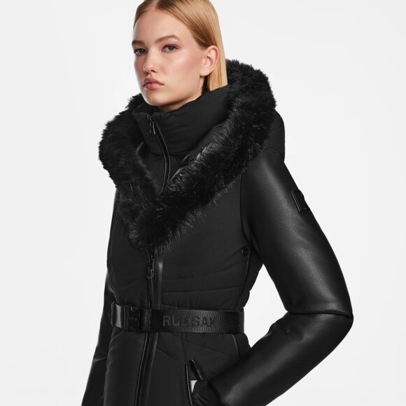 RUDSAK MISALA FITTED DOWN COAT SIZE M - Picture 2 of 7